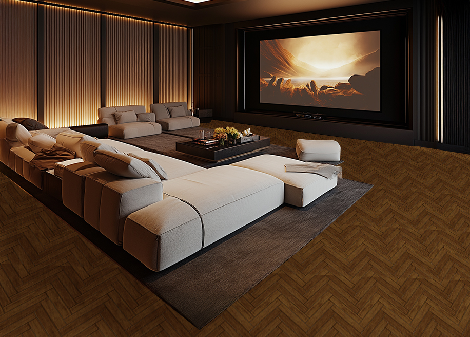 Luxury Herringbone Floor